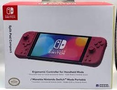 HORI Switch Split Pad Compact Apricot Red